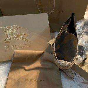 Burberry Camo Espadrilles